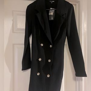 Fashion Nova Enterprise Blazer Dress